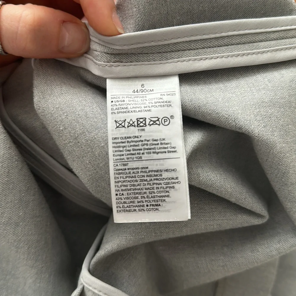 Banana Republic Gray Sleeveless Dress - Picture 6 of 6